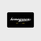 Homegrown gift card