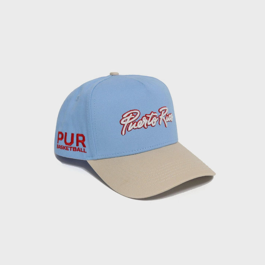 PUR Blue Basket Snapback