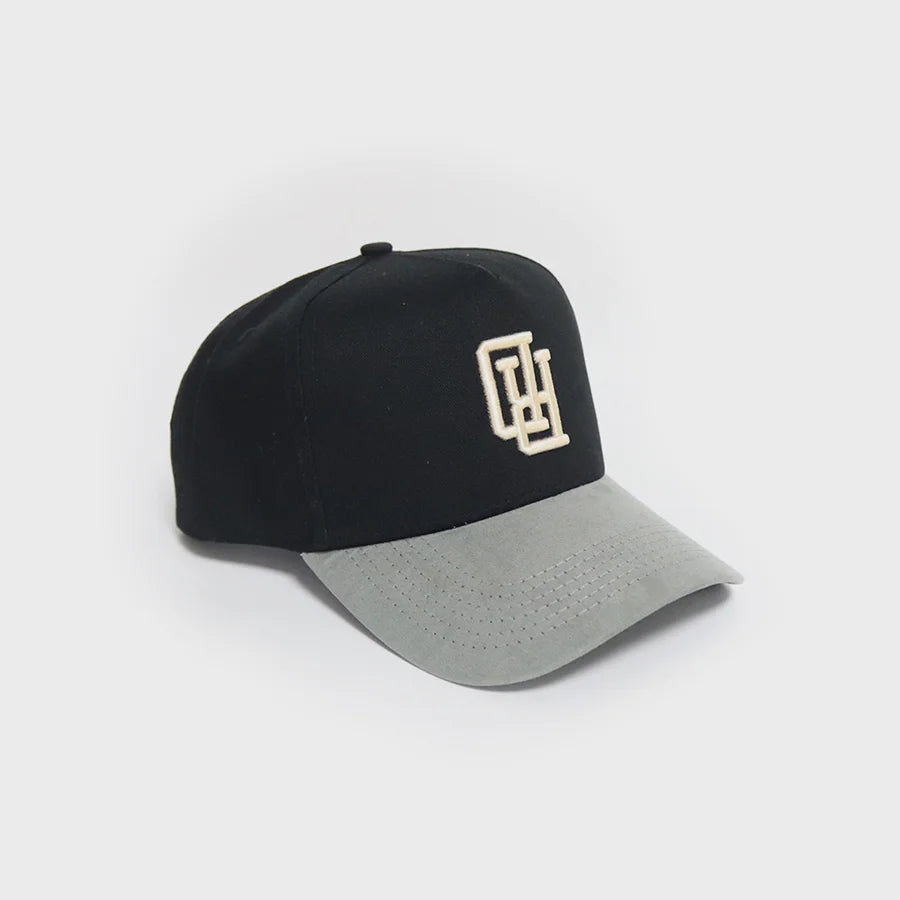 RD Black On Grey Snapback