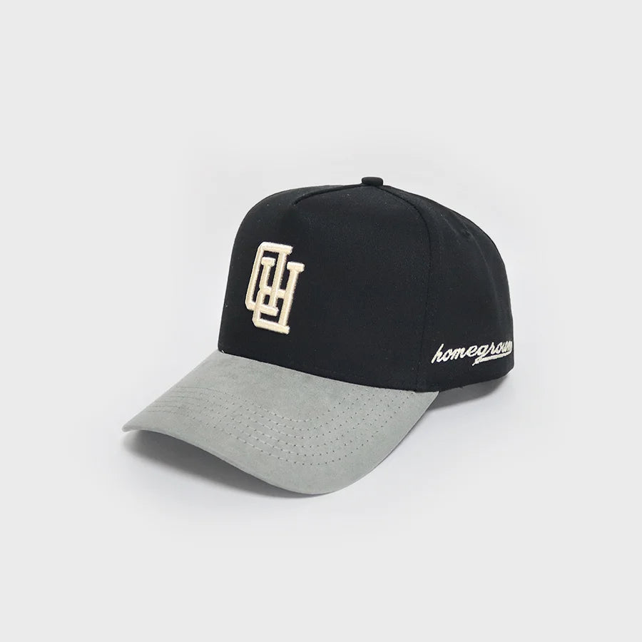 RD Black On Grey Snapback