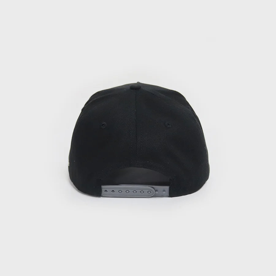 RD Black On Grey Snapback