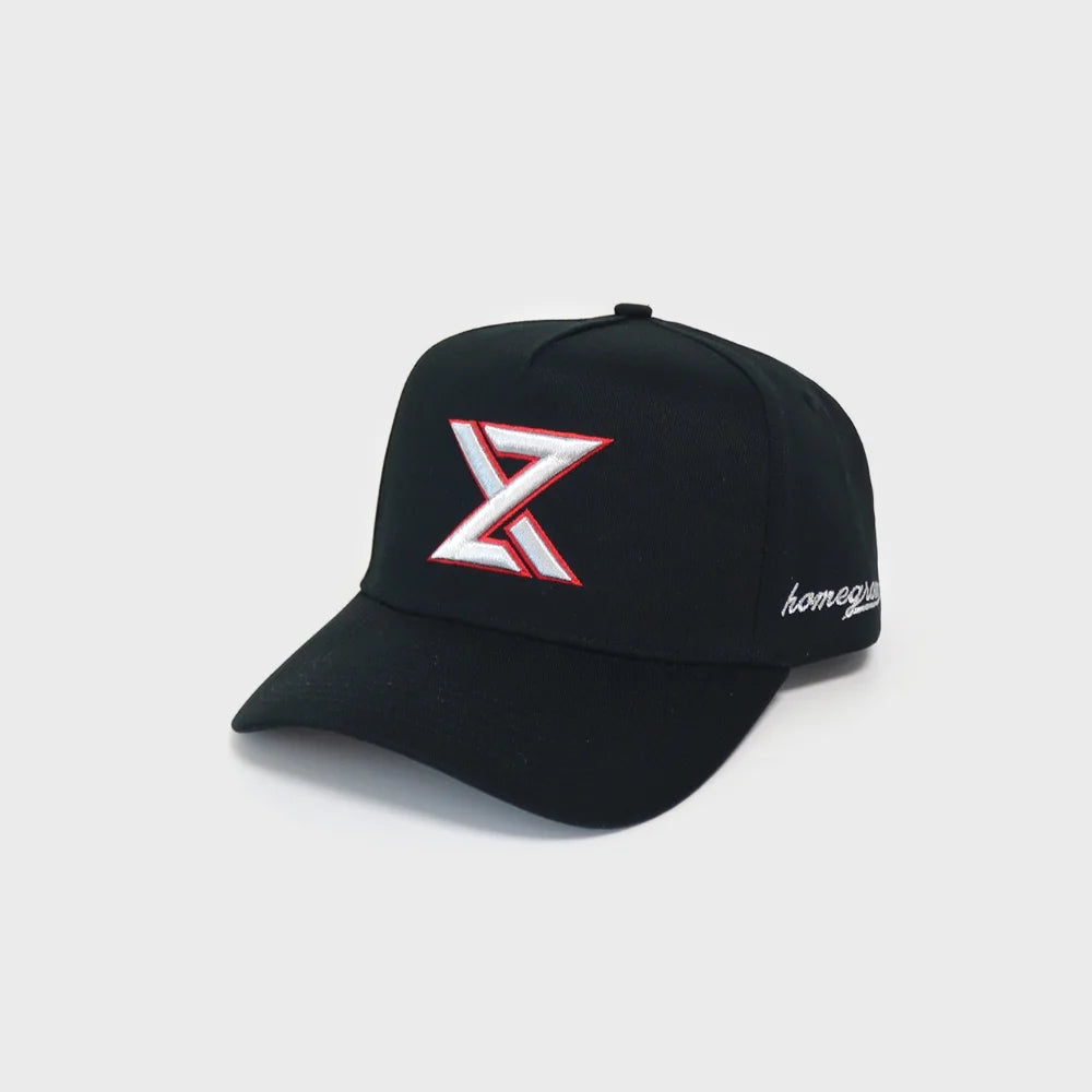 XZ x Homegrown Black Metallic Snapback
